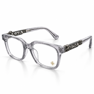 عینک Chrome Hearts فریم شفاف دودی